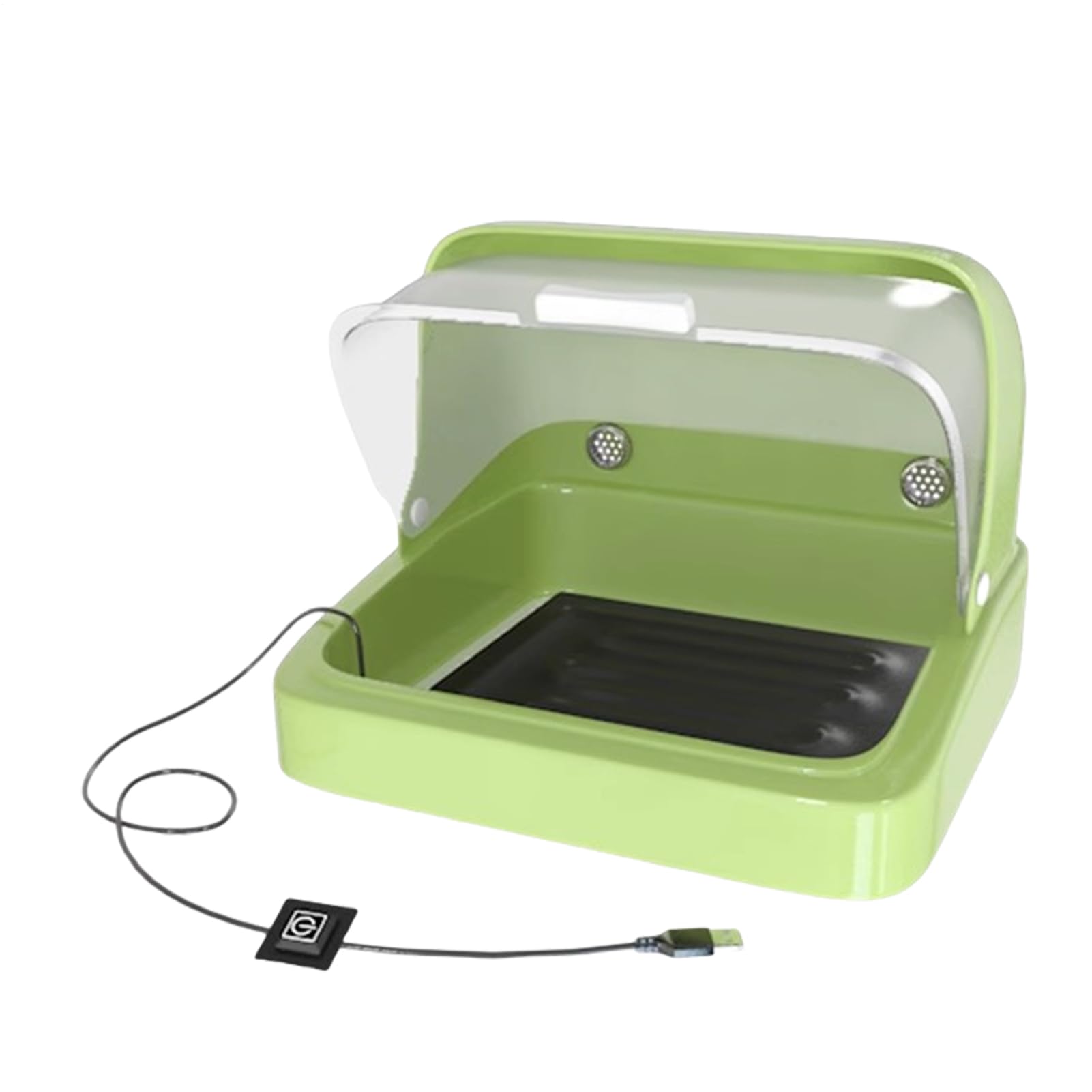 Chicken Brooder Box, Bird Incubator Brooding Box, 11,81 x 10,24 x 8,66 pollici Compact & Easy to Clean, Temperature Controlled Chick Warmer for Small Poultry Farms and Home Breeding