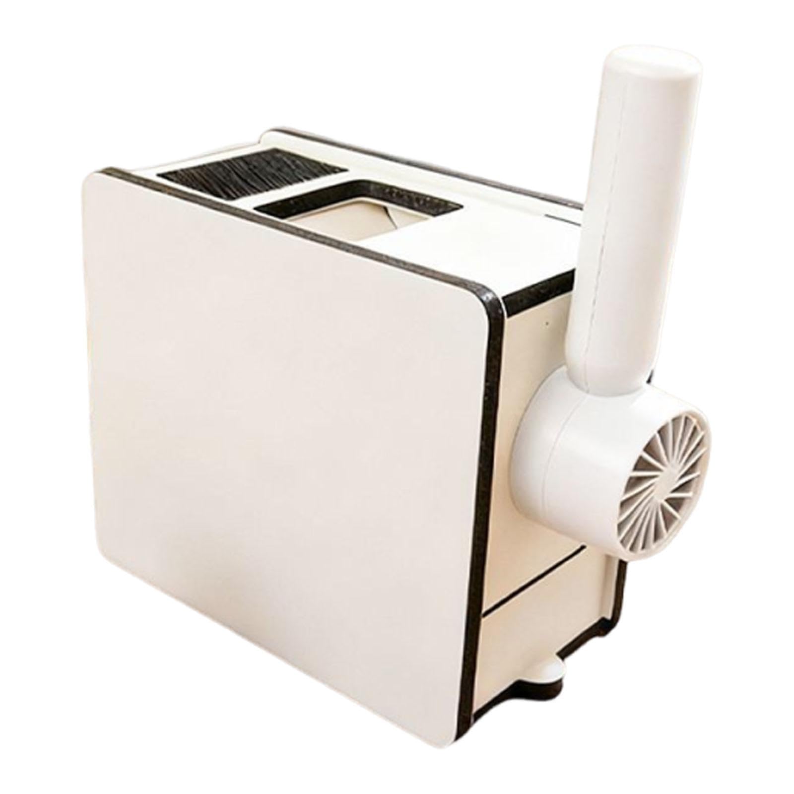 Stgfyxgs Bird Seed Separator, Lightweight And Wood Huller Grain Cleaning Winnower Machine with 2 Drawer and Handheld Fan, Wind-powered, Fast Blower Huller for Millet, Grains Miscellaneous