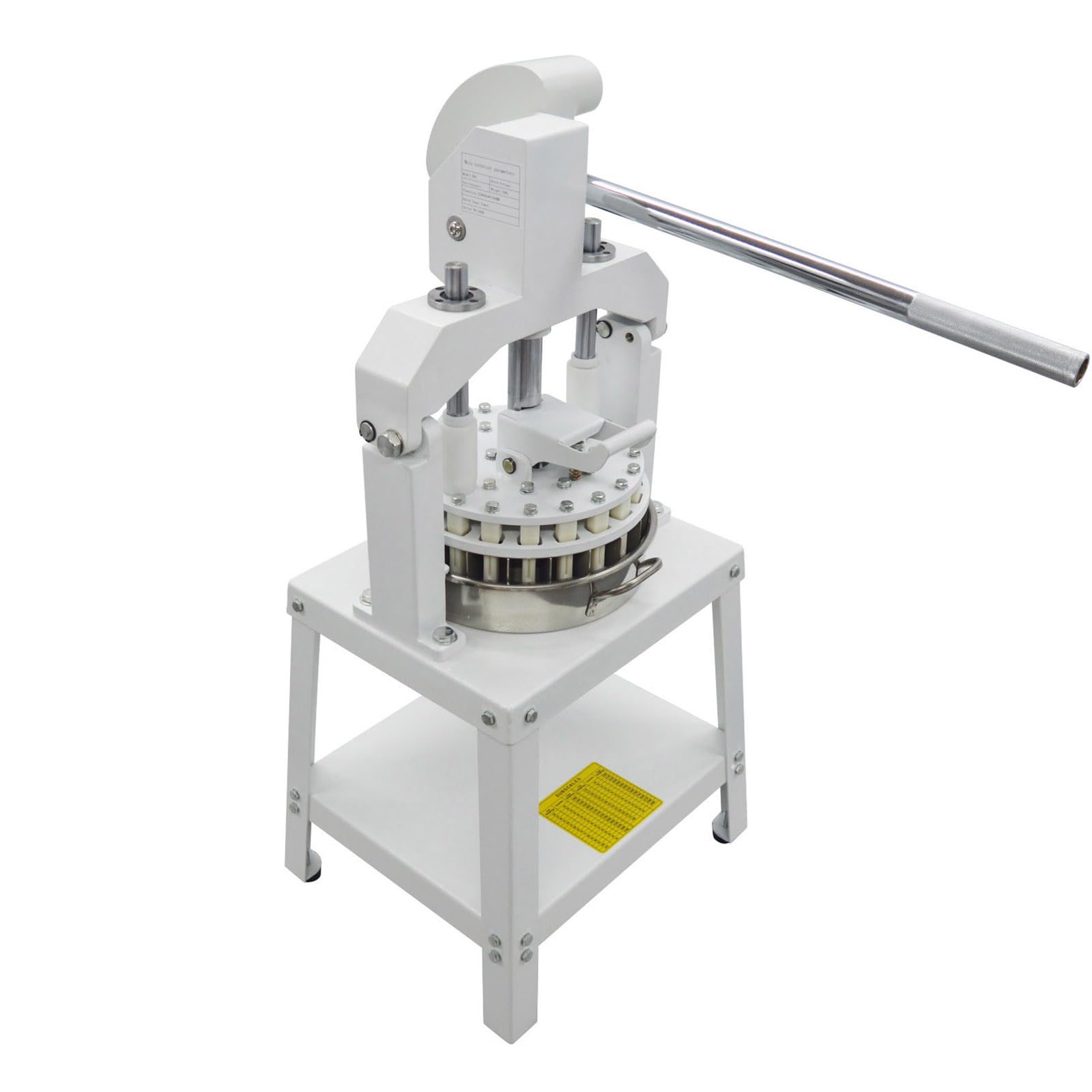 LGXEnzhuo 18PCS Dough Divider 2.12oz-11.29oz(60g-320g) Manual Equal Dough Lump Spacer Cutter with 2 Stainless Steel Basin for Bakery Pizzeria