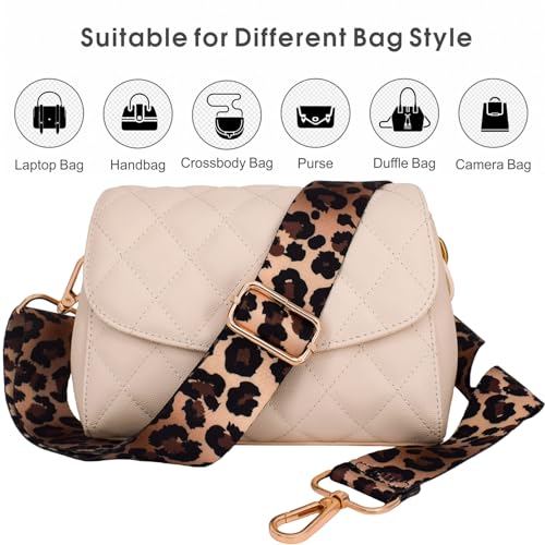 Image of Replacement Purse Strap Shoulder Strap Adjustable Crossbody Strap for Women Crossbody Wide Shoulder Bag