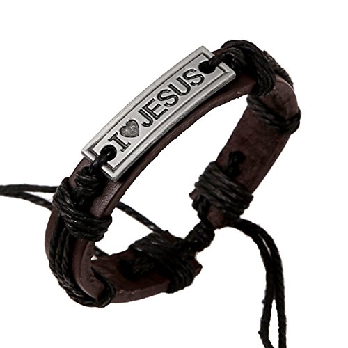 Ccsc-pec handmade genuine leather mens womens i love je…