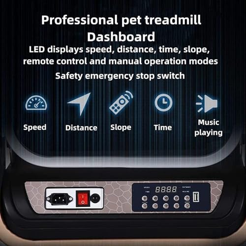 Jiangtaom Pet Treadmill sturdy frame