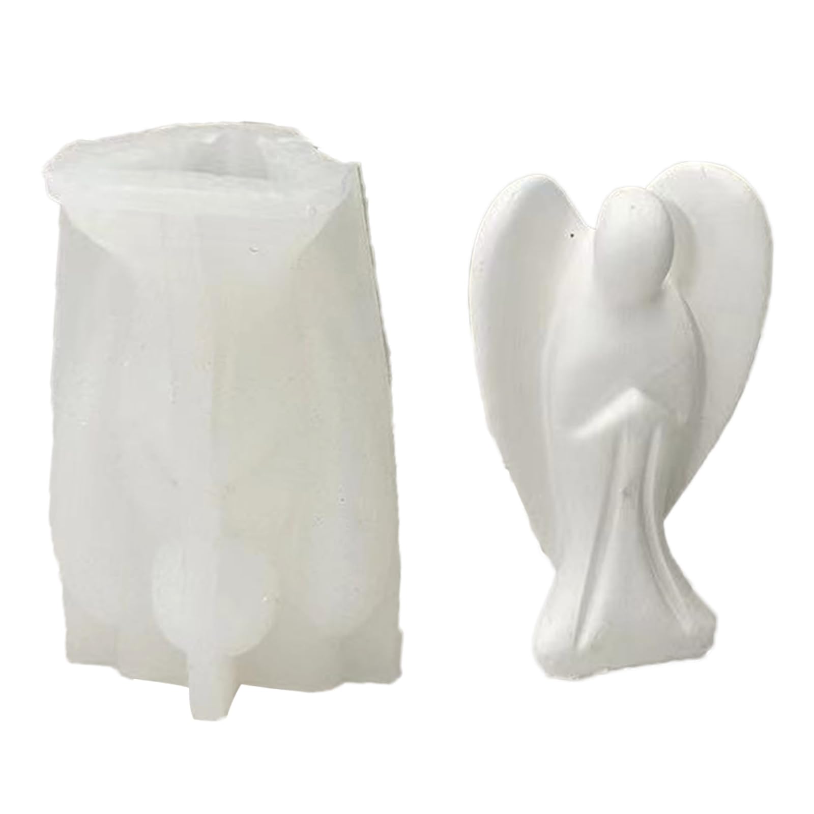 Nihenhao As Shown Angel Decoration Silicone Mold Personalized Candle Molds Aromatherapy Making Mould Handmade Festive Theme Ornament