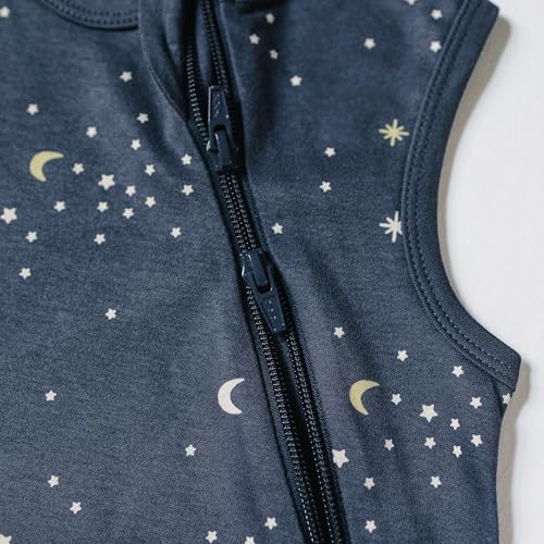 Image of Ecolino Organic Cotton Baby Sleep Sack - 2-Way Zipper Baby Wearable Blanket - Infant Sleeping Bag Sack - 6-18 Months - Milky Way