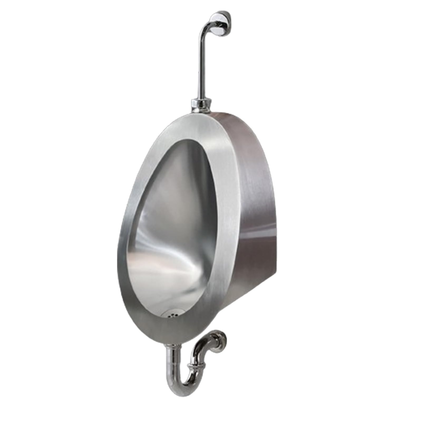 GTHTUHFD Urinal Troughs,304 Stainless Steel Urinal, Wall Mounted Men'S Bathroom Urinal, Splash-Toilet, Household/Commercial Men'S Adult Urinal Bathroom Toilet, Public Toilet