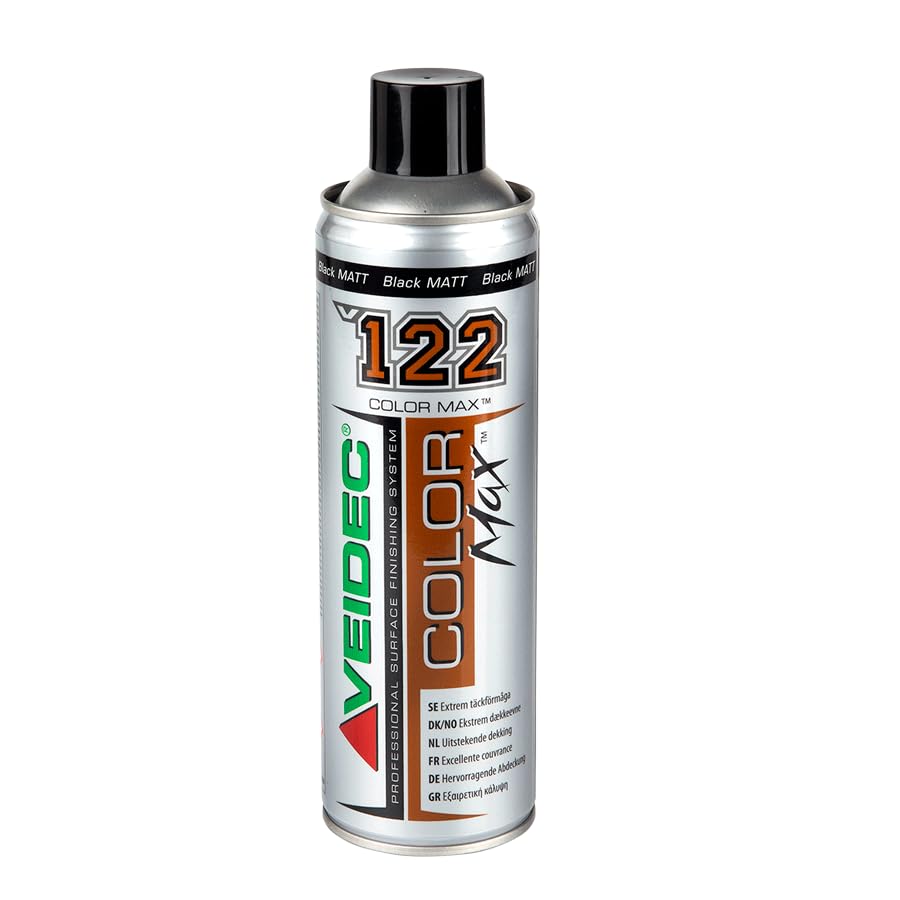 Color Max Black Matt 500 ml Sprey boya