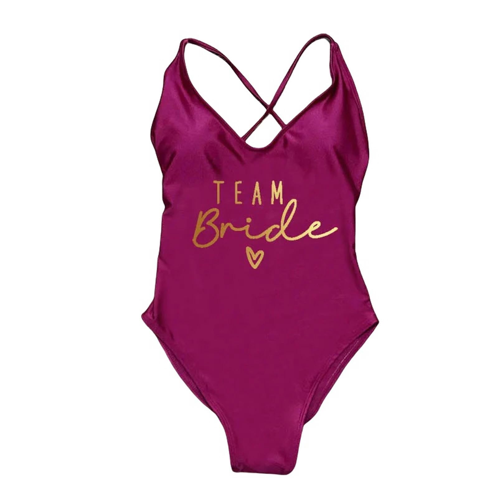 Team Bride Lettres en Forme De Coeur Nuptiale