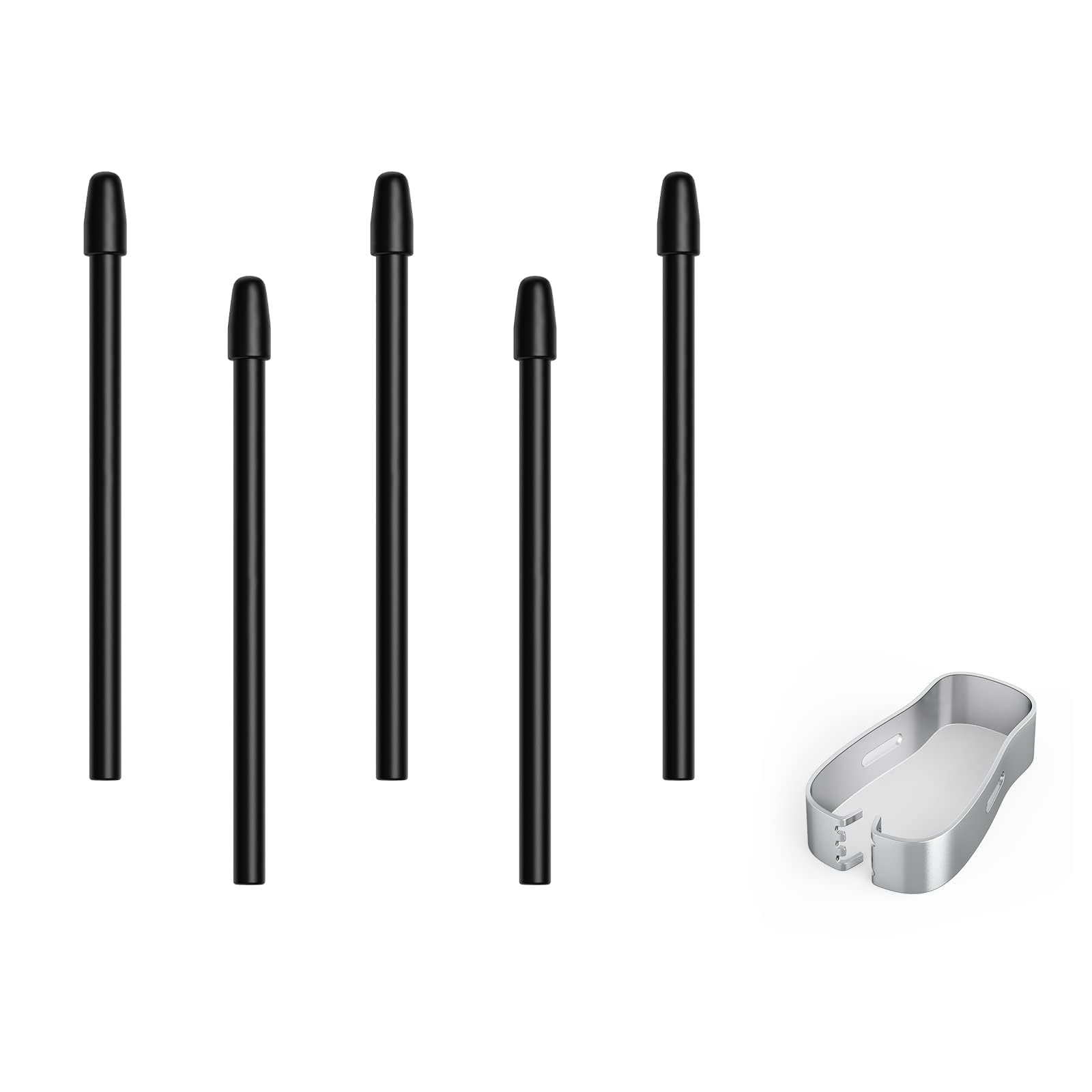 NALACAL(5 Pack) Replacement Marker Stylus Pen Tips for Remarkable 2 - Pressure Sensitivity and Tilt Writing Support, with Nibs Removal Tool, Remarkable 2 Pen Tips (Stylus not Included)