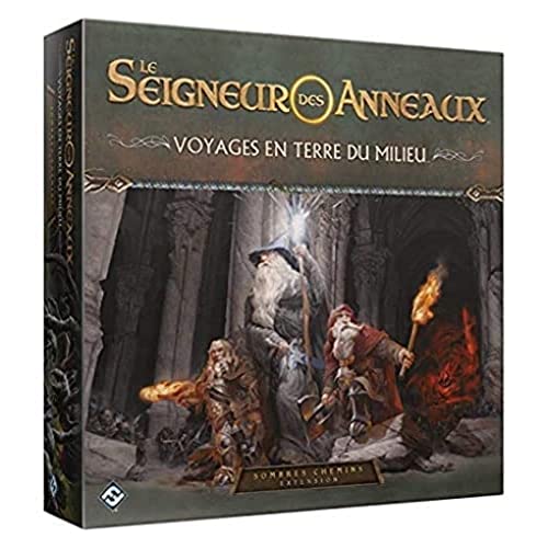 Fantasy Flight Games | Le Seigneur des Anneaux - Voyages en Terre du Milieu - Extension : Sombres Chemins | Jeu de société | Jeu d'ambiance | A partir de 14 Ans | 1 à 5 Joueurs | 60 Min