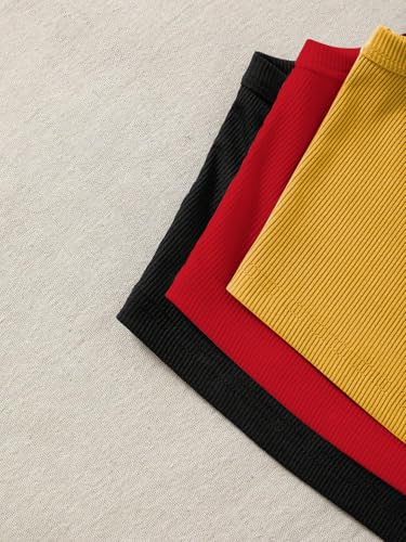 Image of Tops for Women Crop Top for Women's Tank Activewear Tee Sports Western Casual Cotton Camisole Pack of 3 Combo