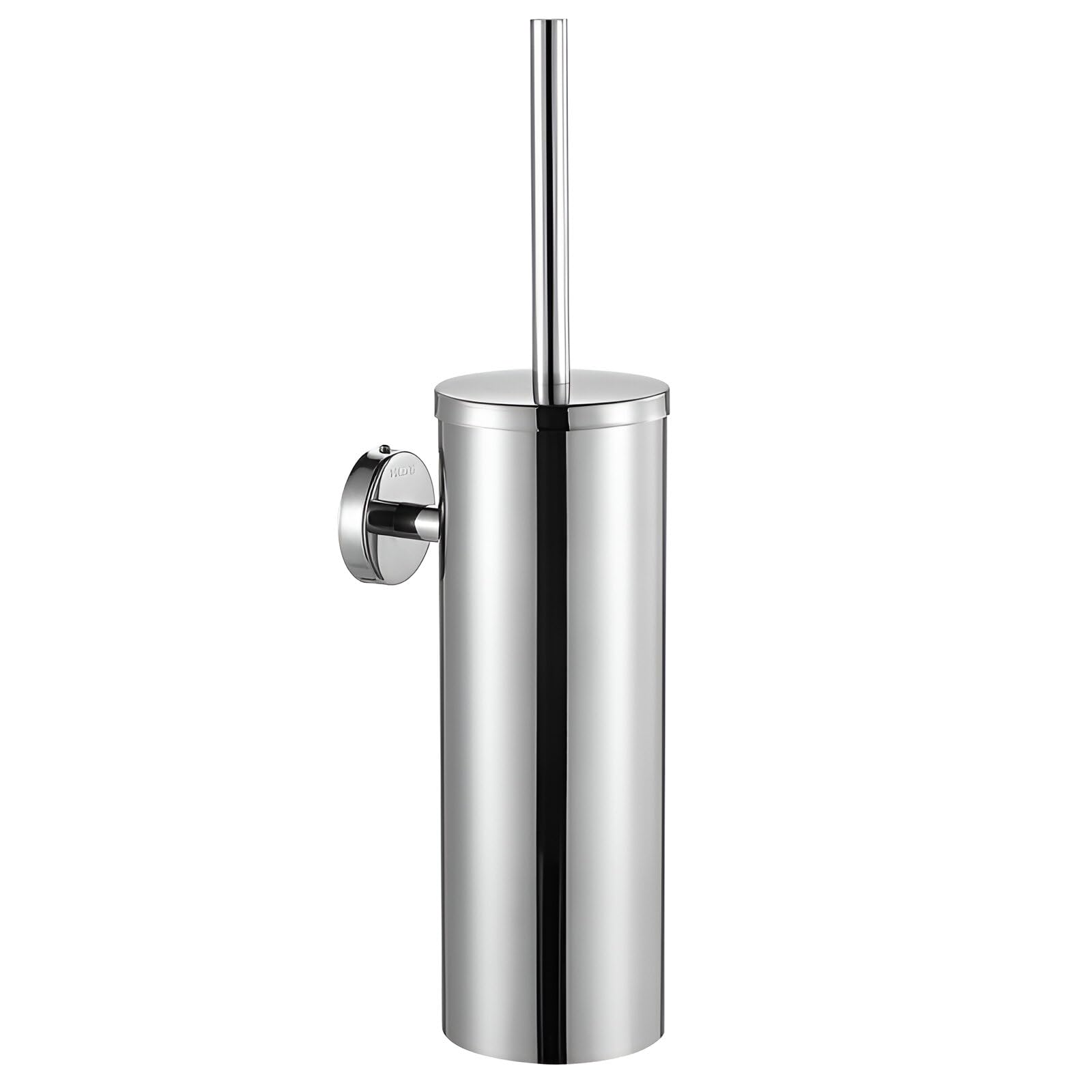 Scopino WC Sospeso, Scopino WC a Parete Senza Foratura - per Hotel, Appartamenti, Ville e Spazi Pubblici - Accessori per il Bagno - Cromo Argento