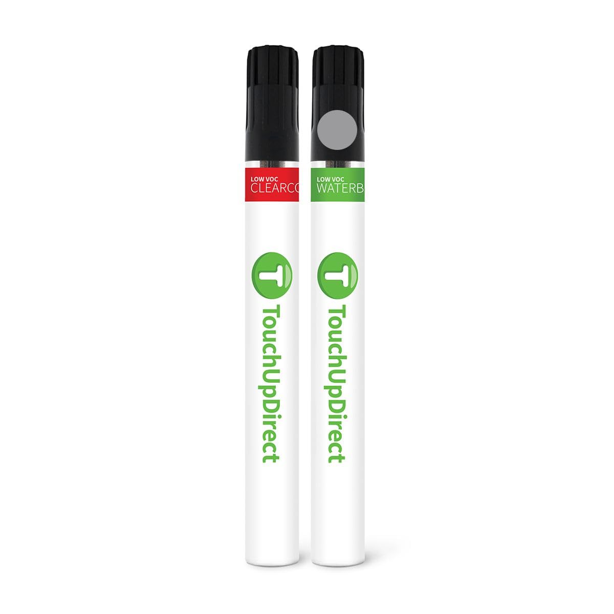 TouchUpDirect 714 Osmium Gray Metallic Compatible with Volvo Exact Match Touch Up Paint Brush - Essential Kit