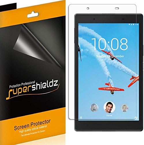 Supershieldz (3 Pack) Designed for Lenovo Tab 4 8 (8 inch) Screen Protector High Definition Clear Shield (PET)