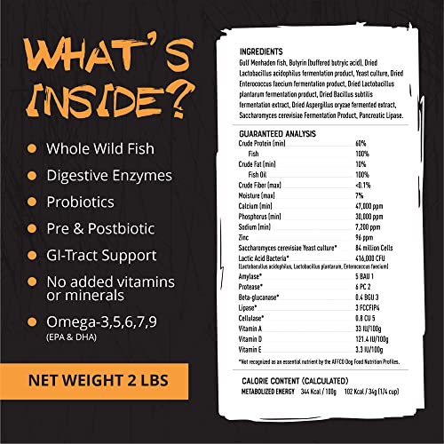 Origins 5-in-1 Dog Supplement – Powdered Food Topper w/Natural Omega 3 Fish Oil – Supports Healthy Digestion, Skin, and Coat – Helps Reduce Itching & Joint Inflammation (2 lbs) Origins 5-in-1 Dog Supplement – Powdered Food Topper w/Natural Omega 3 Fish Oil – Supports Healthy Digestion, Skin, and Coat – Helps Reduce Itching & Joint Inflammation (2 lbs)