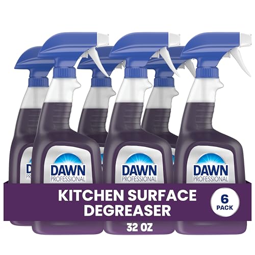 P&G Professional DAWN Kitchen Surface Degreaser - 32 Oz (Case of 6) - For Removing Tough Grease Found in Commercial Kitchens & Food Service (Packaging May Vary)