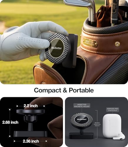 MeBetter Magnetic Golf Cart Phone Holder [Military-Grade &28 Strong Magnet] - image 7