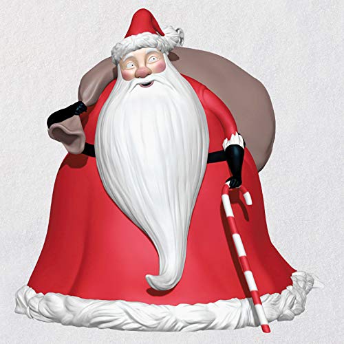 Hallmark Keepsake Christmas Ornament, Disney Tim Burton's The Nightmare Before Christmas Collection Sandy Claws, Storytellers Light and Sound