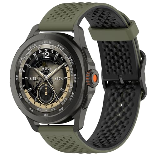 Correa de silicona para Motorola Moto Watch 120 FitTurn miniatura 2