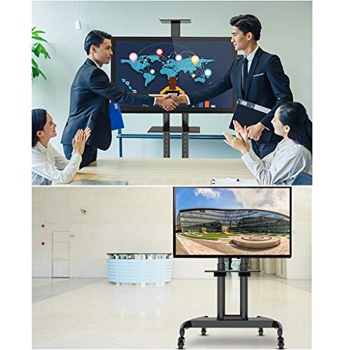 Soporte móvil para TV de 32-70 pulgadas con ruedas miniatura 4