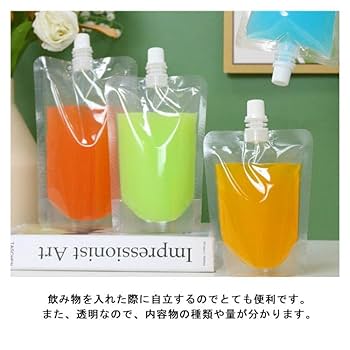 2リットル　パウチ　小分けできます Amazon.co.jp: [OKスパウト] センタースパウト パウチ (200ml×6