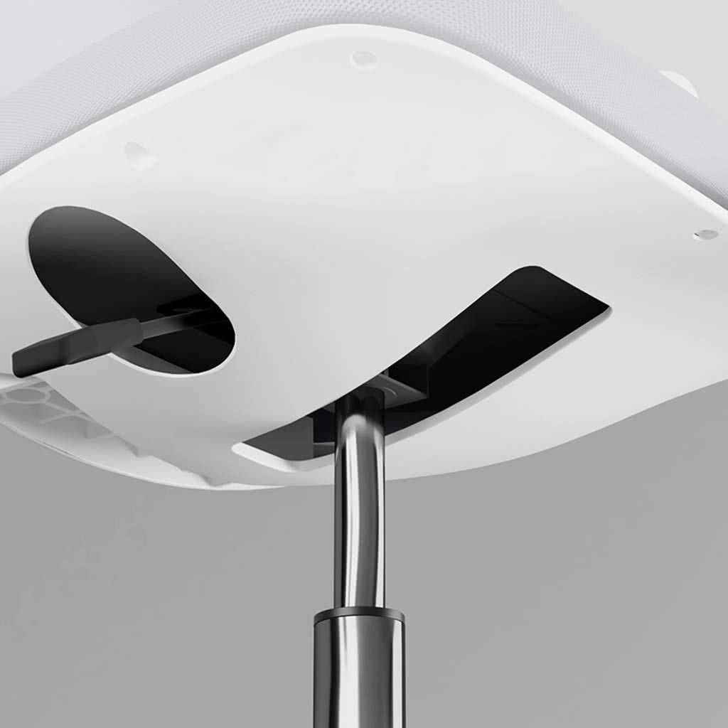 Sedia da Ufficio con Seduta in Rete Traspirante, Sedia da Computer con Altezza del Sedile Regolabile e Sedia operativa con braccioli rigidi Beauty Comes