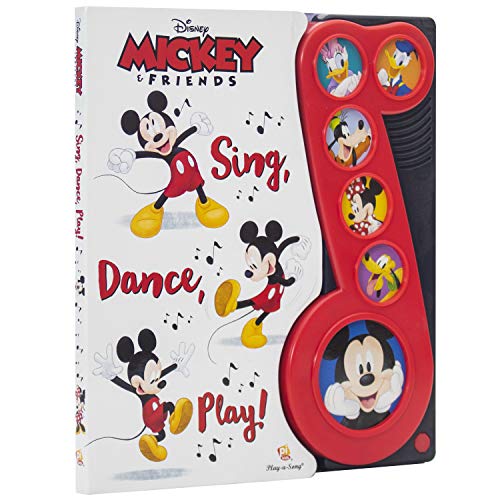 Disney Mickey Mouse & Friends - Sing, Dance, Play! Music Sound Book - Pi Kids (Play-A-Song) #TOP4