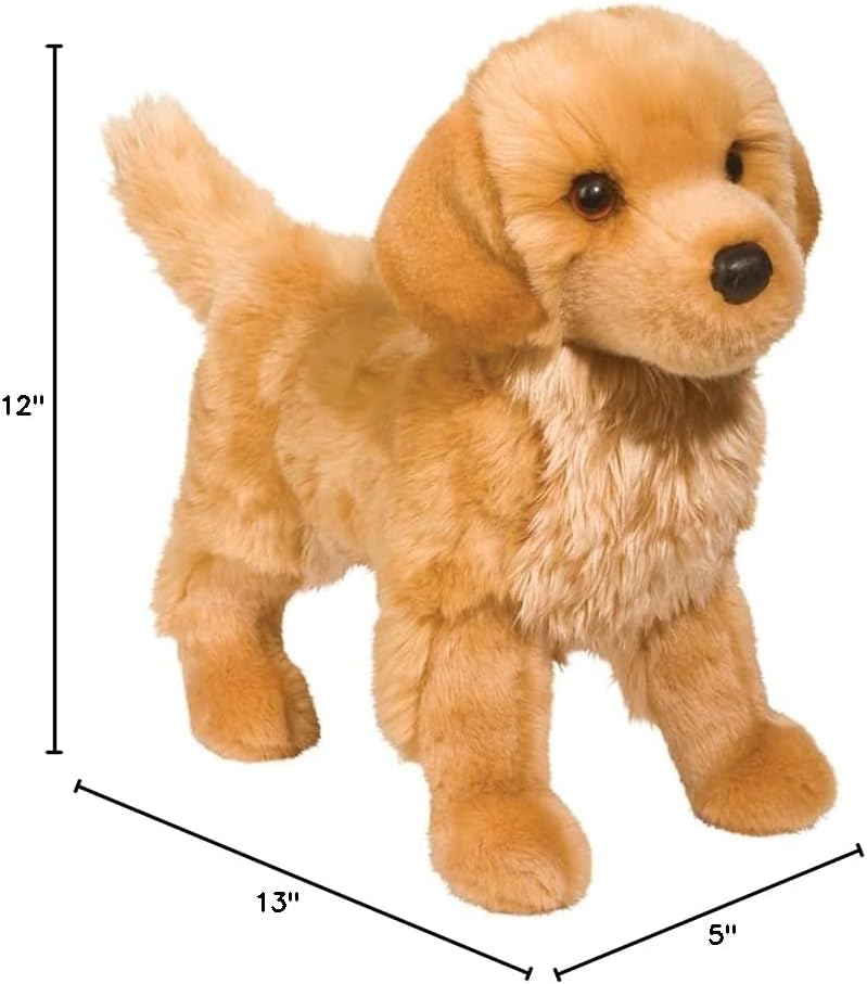 Douglas King Golden Retriever Dog Plush Stuffed Animal | 16-Inch Long