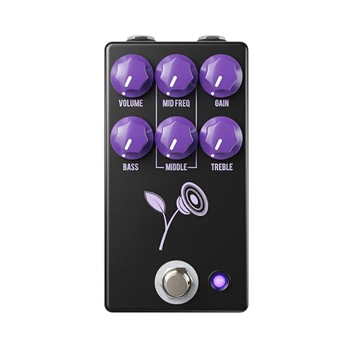 JHS Pedals Violet Distortion Pedal, Black