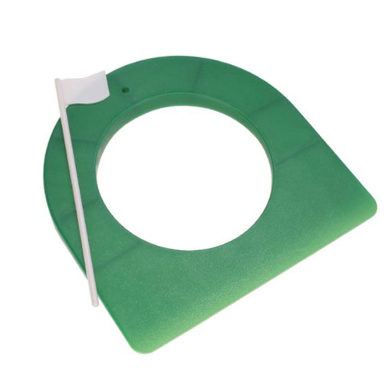 BESPORTBLE Golf Putting Cup Flag Set 4 1/4 Hole Cover Realistic Golf Green Hole Cup for Home Practice