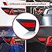 For Tesla Charger Cover,Taillight Charging Port Cover For Tesla Model 3 Y 2017-2024(Rear Left Side)