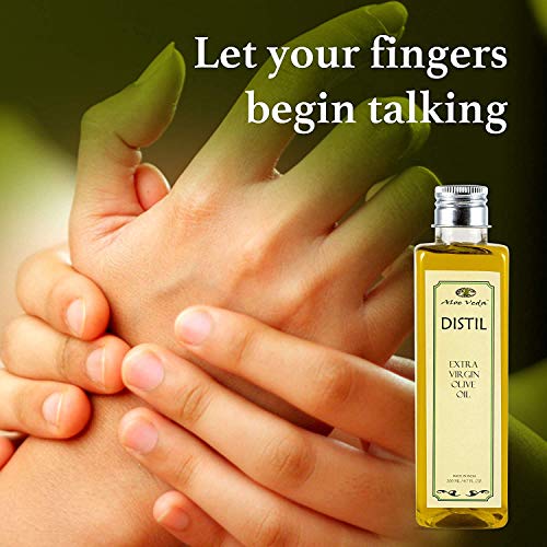 Image of Aloe Veda Extra Virgin Pure Olive Oil for Hair and Skin,200 ml