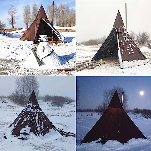 Latourreg Pentagonal Pyramid Tent with Stove Hole