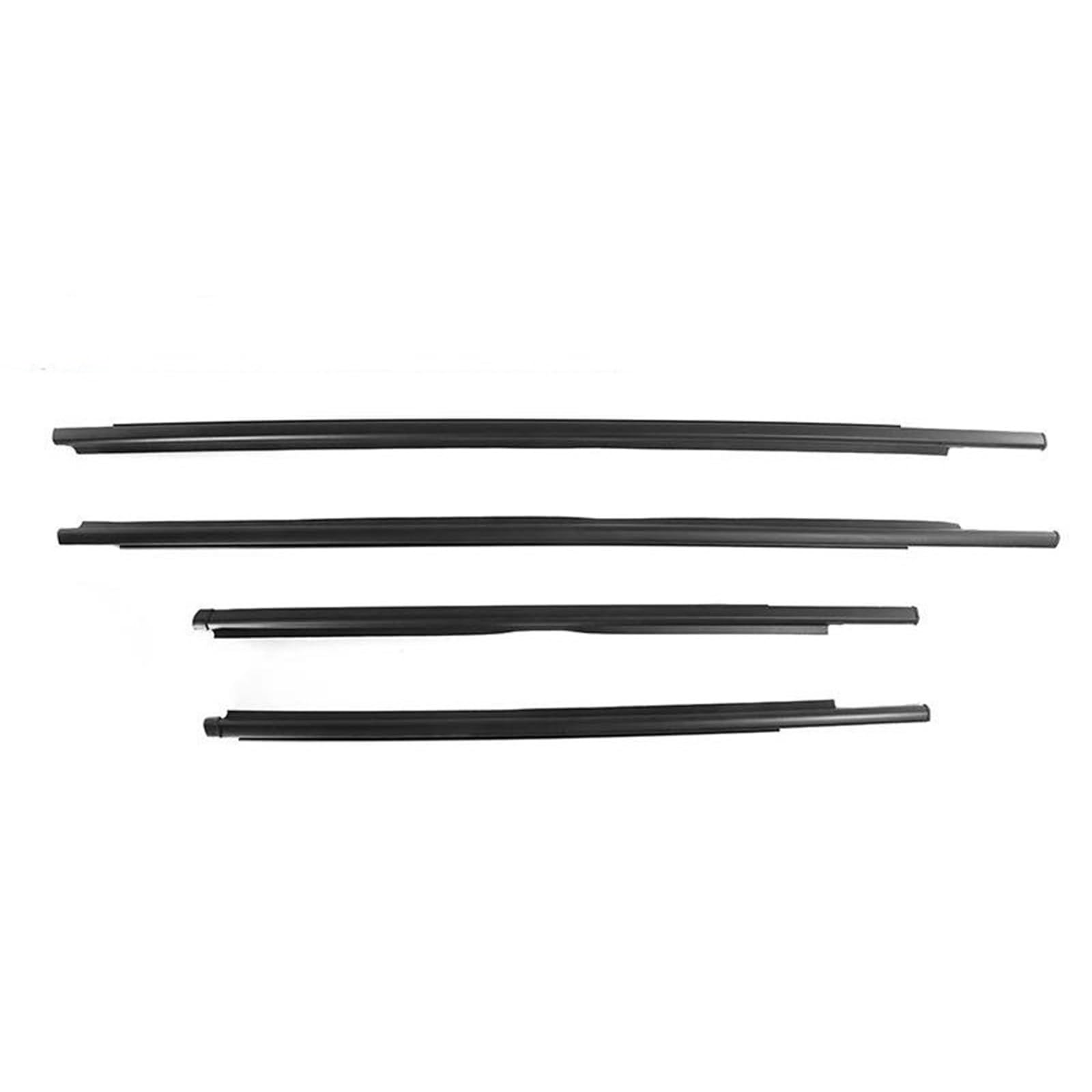 SPAMFAFGHQ for Toyota for Yaris Sedan 2007-2013 (4 Doors) Window Weatherstrip Side Glass Exterior Sealing Strips Belts
