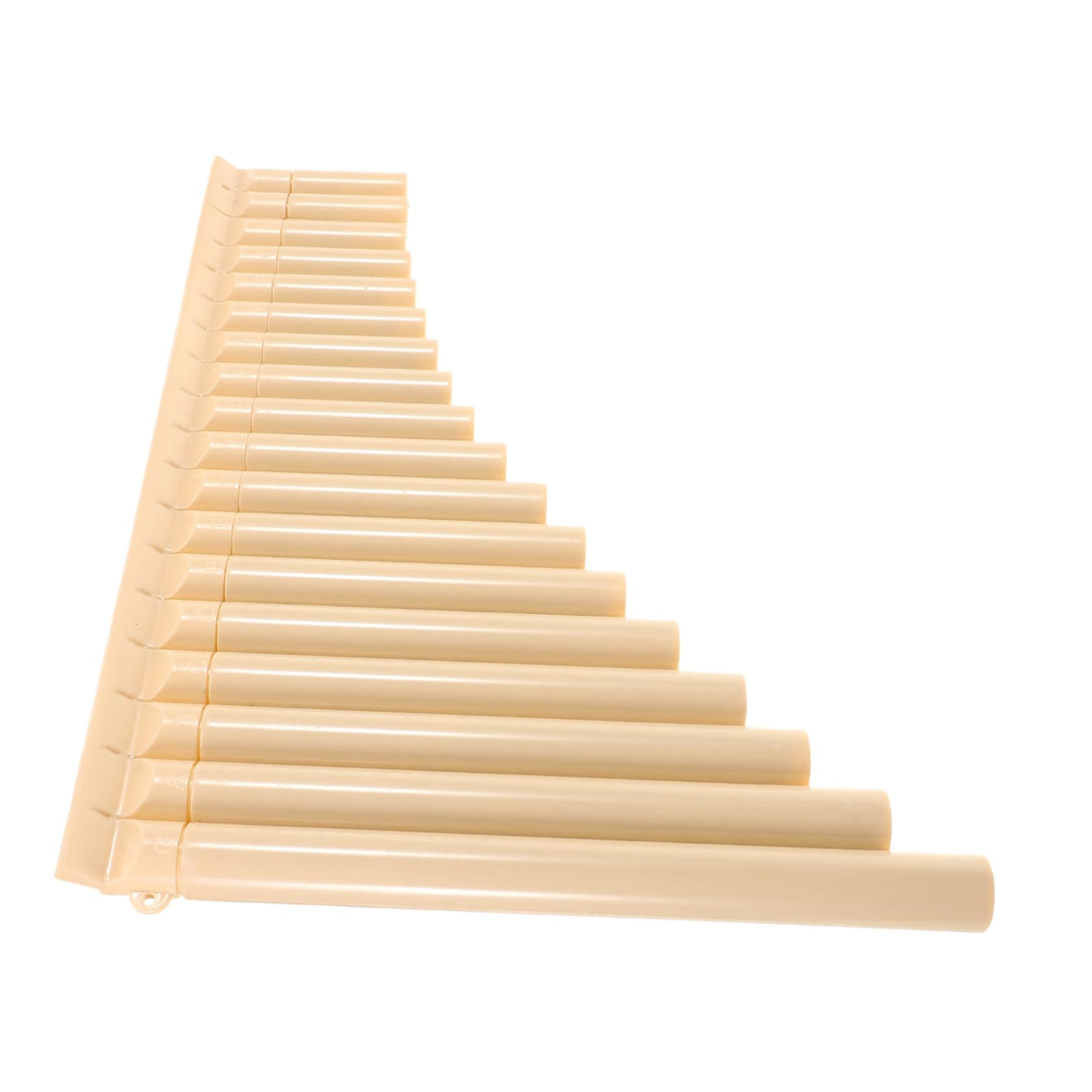 BESTonZON Flauto di Pan in Plastica Abs 18 Tubi Leggero e Adatto ai Principianti Strumento Musicale Tradizionale la Pratica e L'apprendimento Scolastico