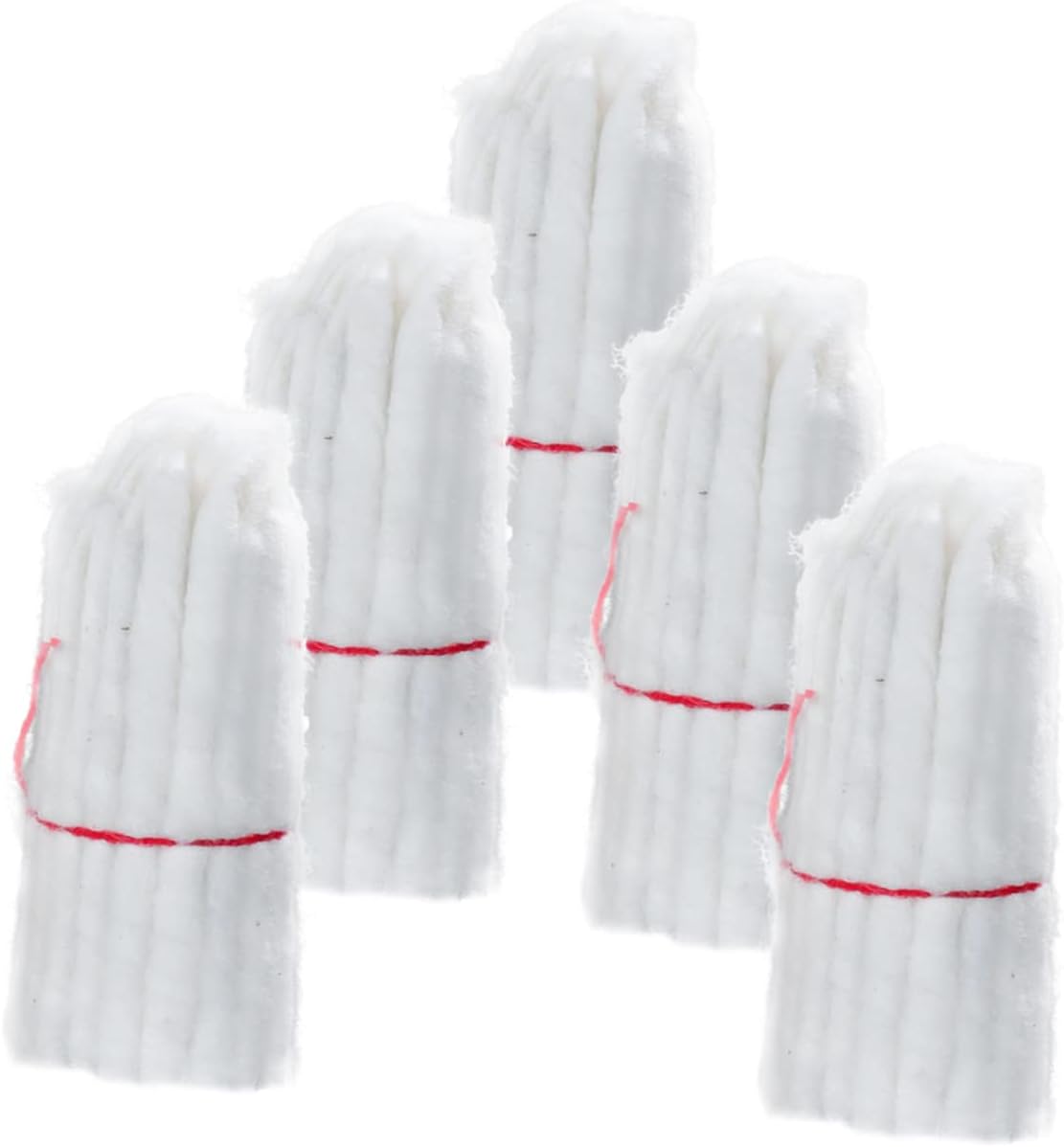 DECHOUS 4sets Versatile Cotton Wicks for Candle Making Kerosene DIY Projects Safe for Use 5pcs*4