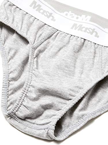 Mash - Cueca Slip 193.01, Meninos, Cinza Mescla Claro, GG