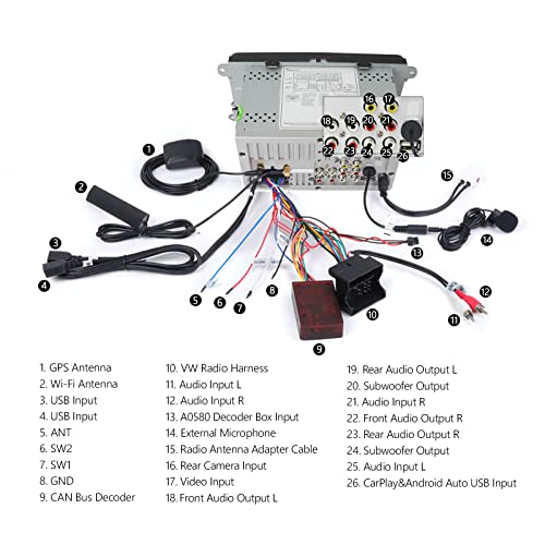 Eonon R53 9 IPS Android 11 Compatible with Seat