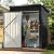 Aoxun 5x3FT Outdoor Shed Metal Storage Shed with Single Slooping Roof Lockable Door Steel Utility Tool Shed Outdoor Storage Garden Shed for Backyard Garden Patio Lawn, Black