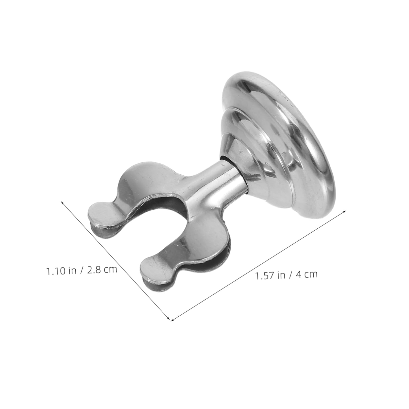 DOITOOL 5pcs Stainless Steel Menu Holder Portable Table Number Stand for Weddings Restaurants Parties and Sleek Design for Card Display and Banquet Lists