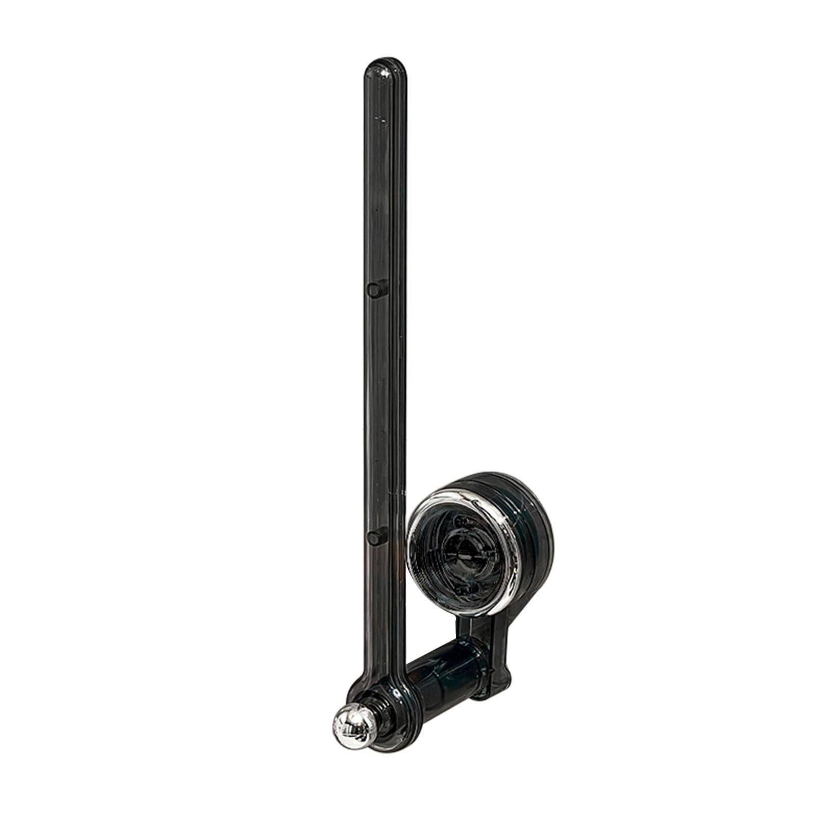 Adjustable Multi-Functional Suction Hook Rod for Kitchen, Bathroom, Office - Suction Cup Kitchen Paper Towel Holder - Wall-Mounted Organizer with Durable Gripping Power No Drill (B)