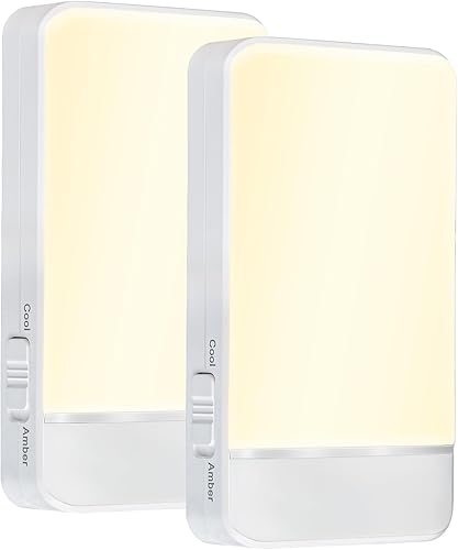 Night Lights Plug into Wall,Motion Sensor Light Indoor with Invisible Motion Sensor,2200K4000K,520LM Adjustable Brightness,LED Night Lights for