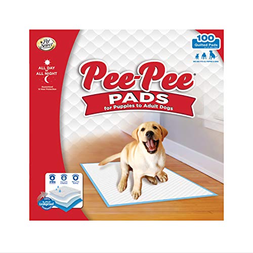 Image of Four Paws Pet Select Pee-Pee Pads for Dogs and Puppies, 100 Count