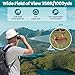 15X45 Professional HD Binoculars for Adults High Powered with Phone Adapter, IPX7 Waterproof Binoculars with Large Eyepiece for Huting Bird Watching Hiking Hunting Cruise Ship
