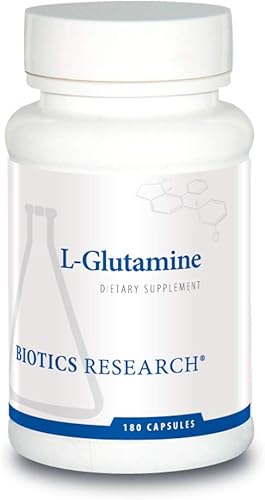 Biotics Research L Glutamina, Salud Gastrointestinal, Apoyo para el Forro Intestinal, Apoyo Muscular Óptimo, Músculo Magro, Actividad Antioxidante,