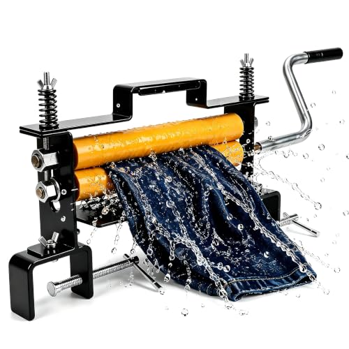 A-qrenium Hand-Crank Clothes Wringer Heavy-Duty Manual Laundry Wringer