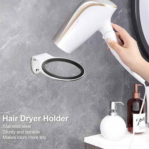Mejores comprativas On-line Soporte para secador de pelo de acero inoxidable disponible en línea. 54 Imagen adicional