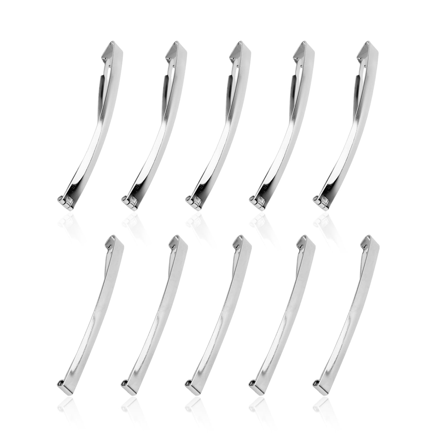 10 Pièces Pinces À Cheveux, Pinces À Cheveux Françaises Pour Femmes, Pinces À Cheveux Antidérapantes, Outils En Métal Pour Cheveux, Accessoires De Coiffure
