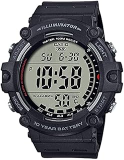 Casio Unisex-Erwachsene Digital Quartz Uhr mit Kunststoff Armband AE-1500WH-1AVEF