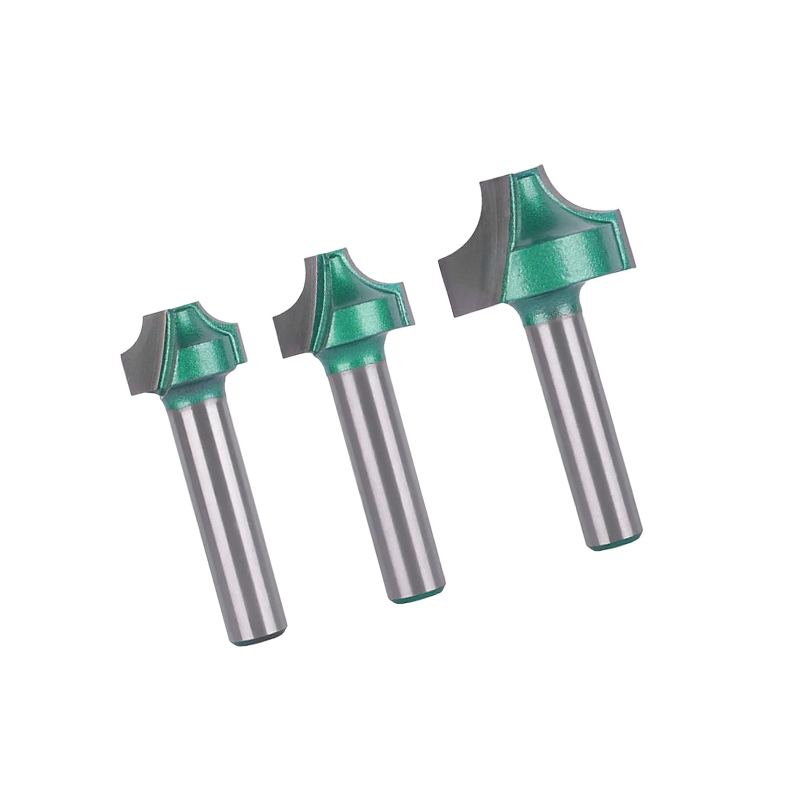 Tsophreniq 3 Piece Set A Professional Woodworking Router Bit Set 8Mm Shank For Engraving Grooving And Mortise Joinery In Hardwood Engraving Tool For Metal