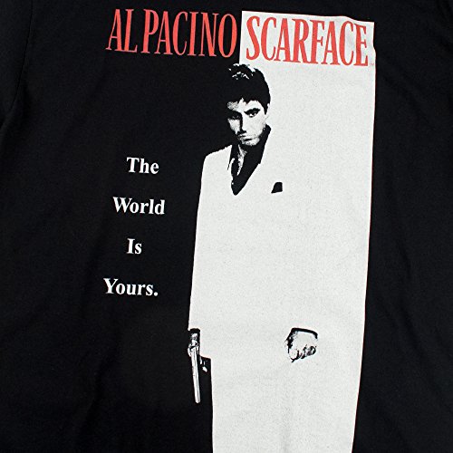 Popfunk Scarface The World is Yours T Shirt & Stickers, Black2